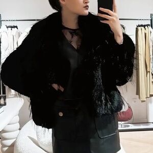ShopEvelynne Black Teddy Jacket